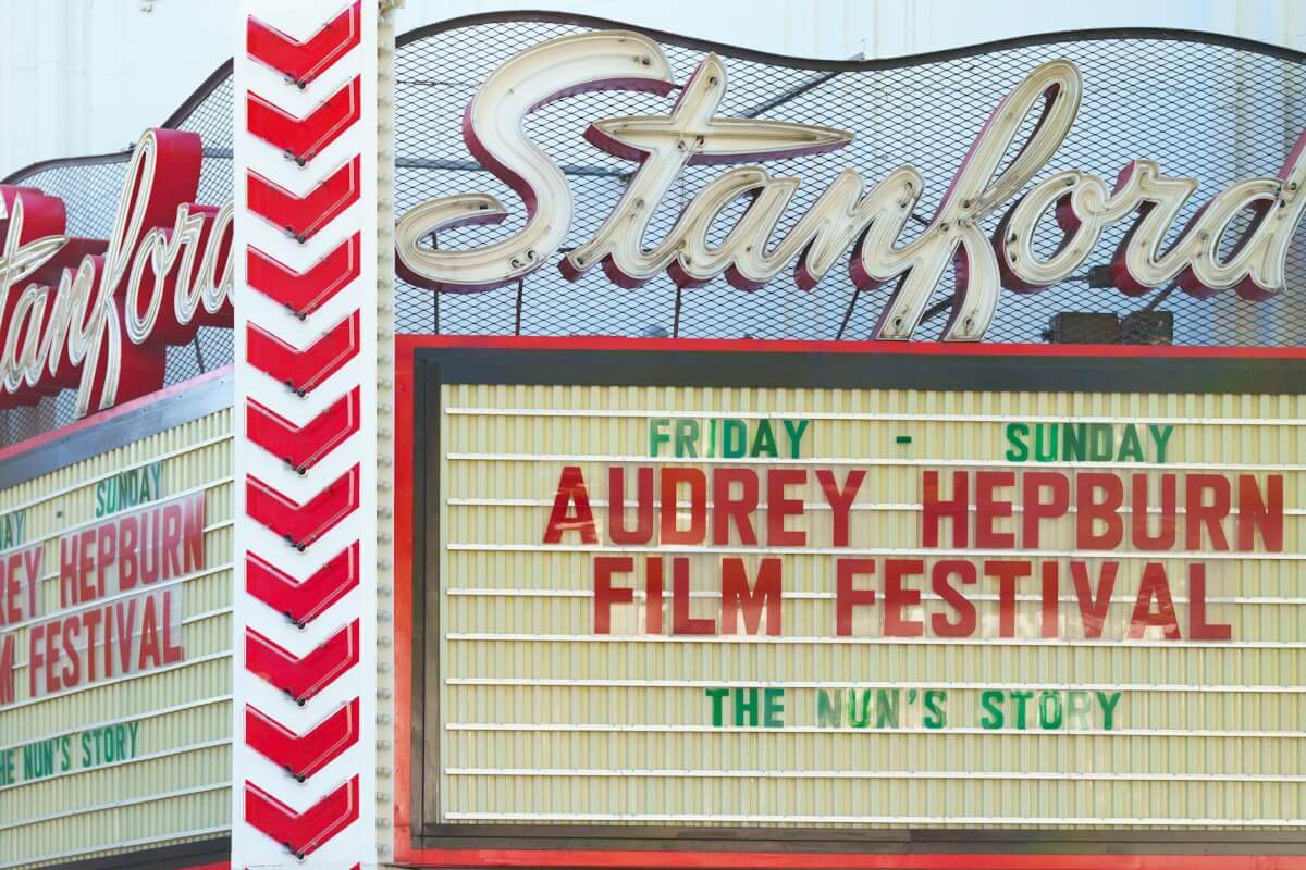 Downtown Palo Alto near Stanford University