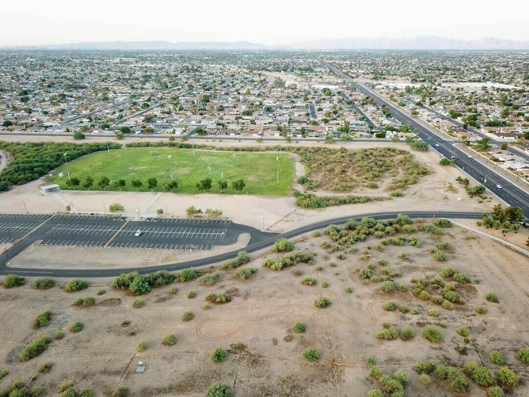 Surprise Arizona neighborhood with family homes and master-planned communities served by Ontrack Moving