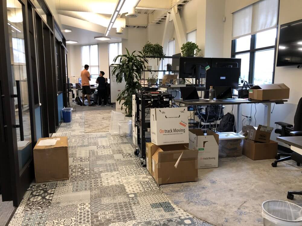 Technology company office relocation