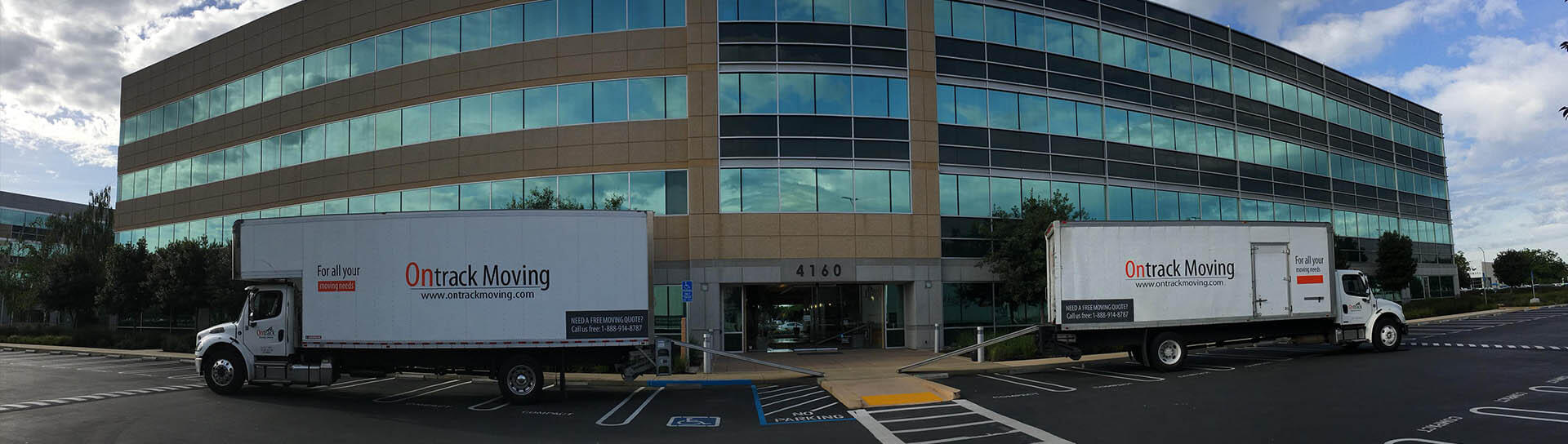 Ontrack Moving corporate relocation crew coordinating employee transfer from Bay Area to Phoenix